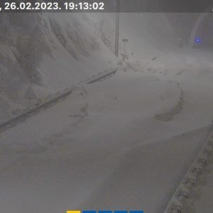 Autocesta A1 pod snijegom