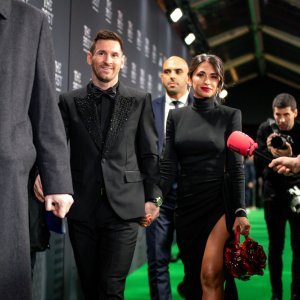 Antonela Roccuzzo i Leo Messi