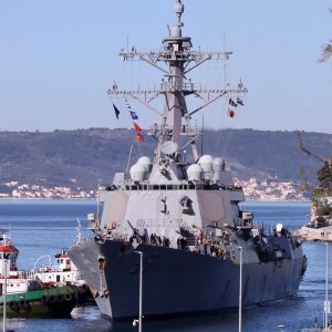 Dolazak američkog zapovjednog broda RM USS "James E Williams"