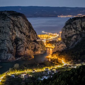 Pogled na Kanjon Cetine i novi most