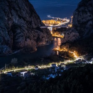 Pogled na Kanjon Cetine i novi most