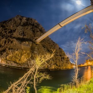 Pogled na Kanjon Cetine i novi most