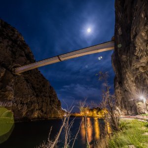 Pogled na Kanjon Cetine i novi most