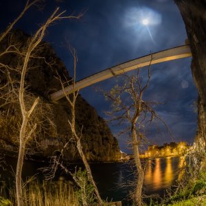 Pogled na Kanjon Cetine i novi most