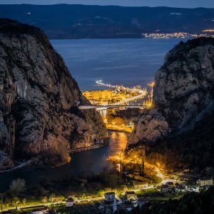 Pogled na Kanjon Cetine i novi most