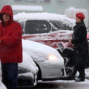 Sarajevo se jutros probudilo pod snježnim pokrivačem