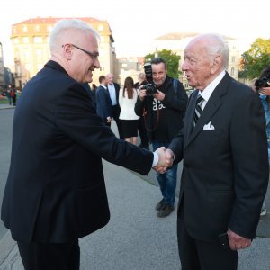 Ivo Josipović i Budimir Lončar