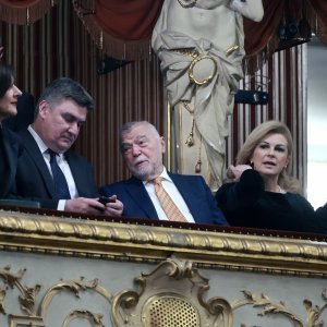 Sanja Musić Milanović, Zoran Milanović, Stjepan Mesić i Kolinda Grabar Kitarović