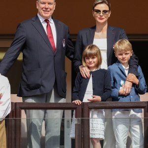 Princeza Charlene i princ Albert s blizancima