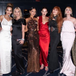 Sienna Miller, Rita Ora, Kate Moss, Eiza Gonzalez, Guest, Charlotte Tillbury, Kathryn Newton, Lori Harvey