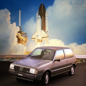 Fiat Uno u Cape Canaveralu (Florida, SAD) 1983.