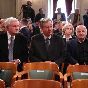 Ivica Todorić, Dražen Budiša i Ivan Jarnjak