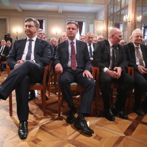 Andrej Plenković, Gordan Jandroković, Miroslav Šeparović, Radovan Dobronić i Vladimir Šeks