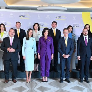 Španjolska kraljica Letizia na Samitu supružnika europskih čelnika