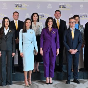 Španjolska kraljica Letizia na Samitu supružnika europskih čelnika