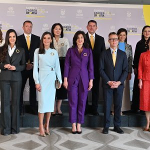 Španjolska kraljica Letizia na Samitu supružnika europskih čelnika