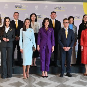 Španjolska kraljica Letizia na Samitu supružnika europskih čelnika