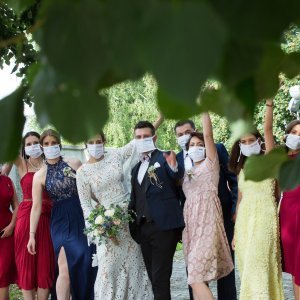 Vjenčanje u doba pandemije - ilustrativna fotografija