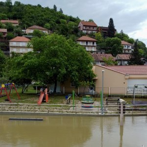 Povlačenje vode u Obrovcu