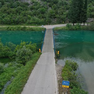 Fotografije iz zraka poplavljenih polja na vrgoračkom području