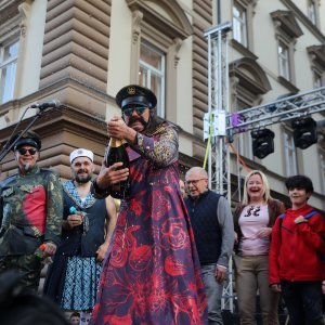Let 3 - doček na Korzu
