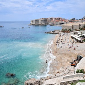 Plaža Banje u Dubrovniku