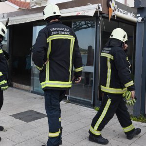 Šibenik: Požar u kafiću na šibenskoj rivi