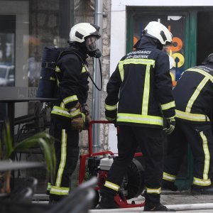 Šibenik: Požar u kafiću na šibenskoj rivi