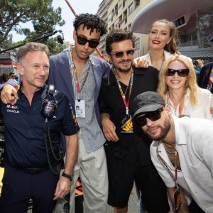 David Harbour, Christian Horner, Archie Madekwe, Orlando Bloom, Geri Halliwell Horner, Maria Sharapova i Neymar Jr