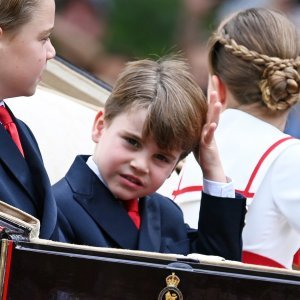 Prinčevi George i Louis, princeza Charlotte