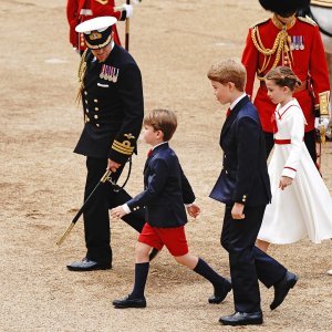 Prinčevi Louis i George i princeza Charlotte