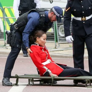 Vojnikinja na Trooping the Colour