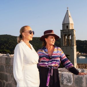 Lepa Brena i Francesca Thyssen- Bornemisza