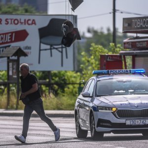 Otkinut semafor na Remetinečkoj cesti