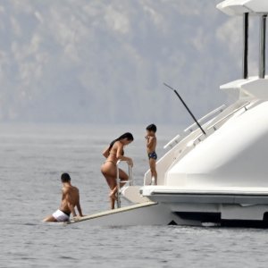 Georgina Rodriguez i Cristiano Ronaldo na Sardiniji