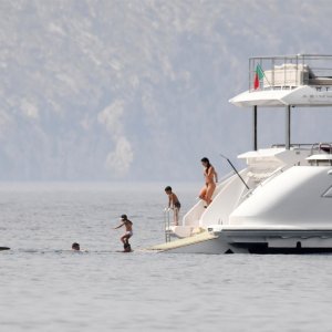 Georgina Rodriguez i Cristiano Ronaldo na Sardiniji