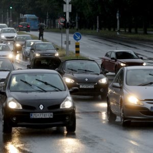 Jutarnje gužve u zapadnom dijelu grada zbog radova