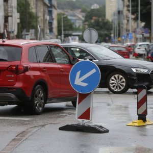 Jutarnje gužve u zapadnom dijelu grada zbog radova