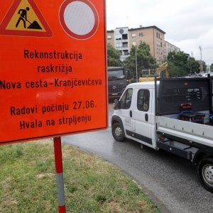 Jutarnje gužve u zapadnom dijelu grada zbog radova