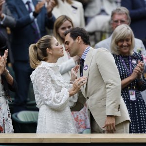 Mirka i Roger Federer