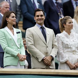 Kate Middleton, Mirka i Roger Federer