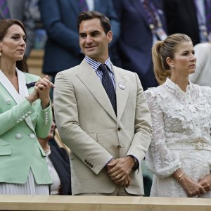 Kate Middleton, Mirka i Roger Federer