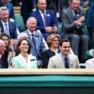 Kate Middleton, Mirka i Roger Federer