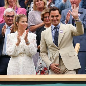 Mirka i Roger Federer