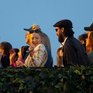 Kate Hudson na koncertu Brucea Springsteena