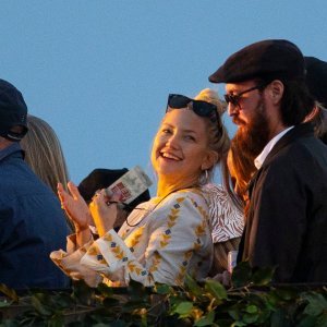 Kate Hudson na koncertu Brucea Springsteena