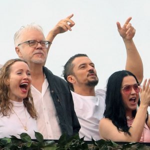 Katy Perry, Orlando Bloom, Tim Robbins