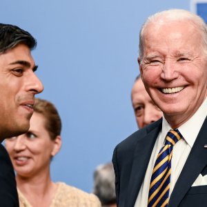 Rishi Sunak, Joe Biden