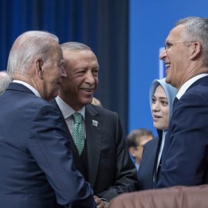 Joe Biden, Recep Tayyip Erdogan, Jens Stoltenberg