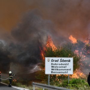 Požar kod Šibenika